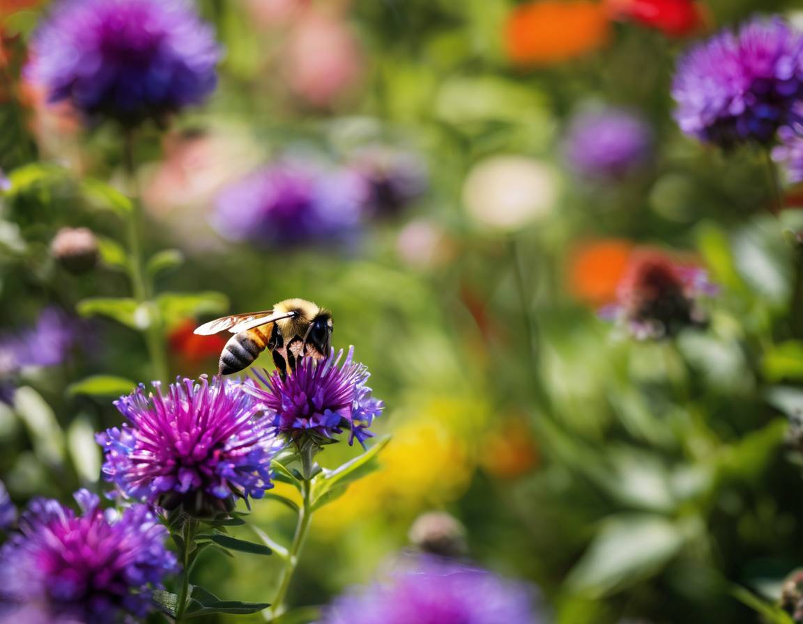 Jak stworzyć ogród sprzyjający lokalnym pszczołom i innym zapylaczom?